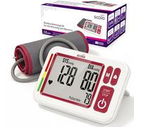 scala SC 6750A Misuratore di pressione del braccio superiore, rosso