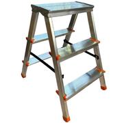 SGABELLO SCALETTA ALLUMINIO STEP UP TIPTAP3 125KG DOPPIA SALITA