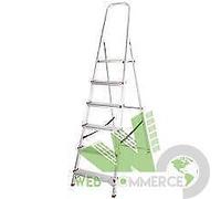 SCALA SCALETTA SGABELLO DOMESTICA ALLUMINIO PROMO STEP 6 GRADINI MAX 100KG