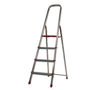 Scala Scaletto in alluminio con Paraspigoli bridget Jumbo 3 Gradini