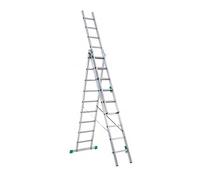 Scala Scaletto Sfilo in Alluminio Tecna 9 + 9 Gradini Max 150 kg