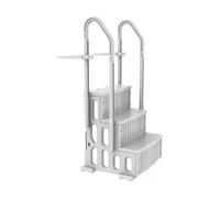 Scala singola per piscina "Nathan" - 3 gradini - plastica