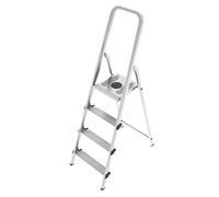 Scala STARK in alluminio e acciaio 4 gradini
