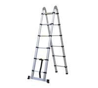 Scala Telescopica A-Frame 2in1 In Alluminio 1,9M Stabile