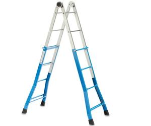 Scala Telescopica Everest Garden Friend - 4+4 Gradini - S1405118 (Alluminio)