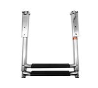 Scala telescopica for barca in acciaio inox a 2 gradini, gradino for nuotare, scale a due gradini for barca, yacht, piscina