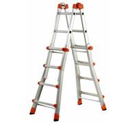 Scala Telescopica Professionale Media 5+5 Peppina GIERRE In Alluminio