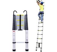 scala telescopica ， Scala estensibile multiuso 8m 7m 6.2m 6m 5m 4.7m 4m 3.8m 3.2m 2.6m Scala telescopica estensibile pieghevole(2.1m/6.8ft)