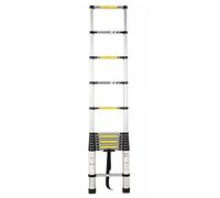 scala telescopica , Scala telescopica estensibile multiuso, scala telescopica pieghevole, altezza 6,2 m/ 5 m/ 3,8 m/ 3,2 m/ 2,6 m(2.9m/9.5ft)