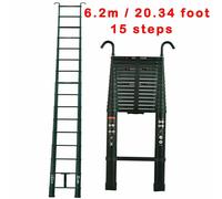 Scala telescopica Sgabello con gradino Scala pieghevole estensibile EN131 150kg