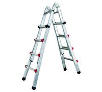 SCALA TELESCOPICA STEP UP PIUMA 4+4 GRADINI