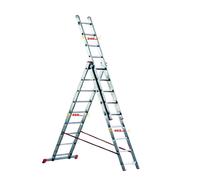OR312 SCALA ALLUMINIO 3 TRONCHI 12 PIOLI M 3,40 EN131