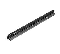 Scala triangolare Righello alluminio Righelli Scala per ingegnere Incisa a Laser 17 cm (1:20/25/50/75/100/150)