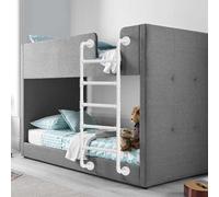 Scala universale doppia per letto a castello, 3/4/5 gradini, montaggio a parete, in ferro battuto, mansarda, scala di emergenza, per dormitorio, camper, casa, ufficio, 100-300 cm