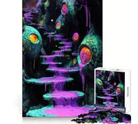 Scala verso l'ignoto - Puzzle da 1000 pezzi per adulti - Gioco rilassante e di concentrazione - Bordo preciso - Regalo perfetto 38x52cm