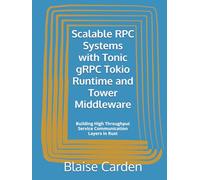 Scalable RPC Systems with Tonic gRPC Tokio Runtime and Tower Middleware: Building High Throughput Service Communication Layers in Rust