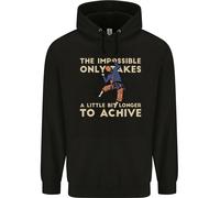 Scalata The Impossible Divertente Climber Bambini Felpa con Cappuccio