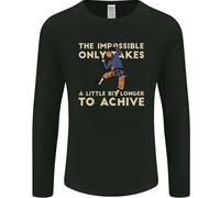 Scalata The Impossible Divertente Climber Uomo Maniche