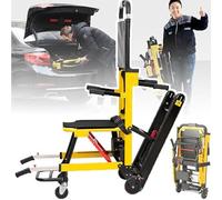 Scalatore Elettrico Cingolato - Ausili per La Deambulazione Regolabili, Sedia a Rotelle Manuale Pieghevole per Salire Le Scale per Anziani Disabili, capacità di Carico: 353Libbre
