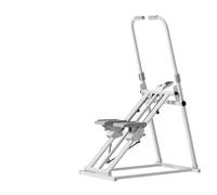 Scalatore pieghevole per scale con altezza regolabile e display LCD, per casa e palestra