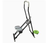 Scalatore verticale, scalatore per esercizio，regolazione dell'altezza su 4 livelli，Stepper per la Casa ，Adatto per casa, ufficio e palestra(Nero,With a twisting disc)