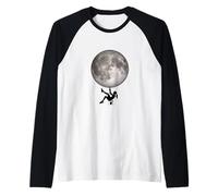 Scalatrice della Luna Maglia con Maniche Raglan
