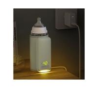 Scalda biberon ricaricabile tramite USB da 53 cc, scalda latte, isolamento per biberon.