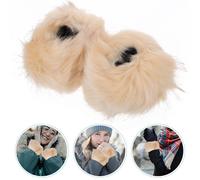 Scalda Braccia Donna Polsini Di Pelliccia Sintetica Cinturini Polso