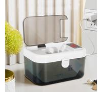 Scalda salviette e dispenser con luce notturna, scalda salviette USB
