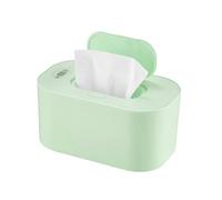 Scalda salviette per neonati, portatile, con controllo della temperatura tramite USB, versatile dispenser per scalda salviette umidificate per neonati, per casa, viaggi, (Verde)