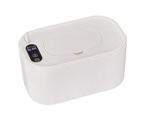 Scalda salviette umidificate per - Dispenser di salviette compatto con porta USB, controllo intelligente della temperatura per una pulizia confortevole, manipolazione igienica con pratico cope