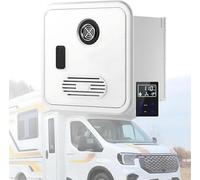 Scaldaacqua istantaneo senza serbatoio, 8 l/min su richiesta con temperatura regolabile da 35-51 °C (95-124 °F), for camper/camper/rimorchi(White)