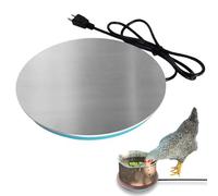 Scaldaacqua Per Pollame - Base Riscaldata Per Abbeveratoio Per Pollo Durevole E Sicura | Scaldaacqua Universale Per Animali Domestici Per L'inverno, Base Riscaldata Per Abbeveratoio Per Pollame