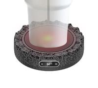 Scaldabagni elettrici, scaldabagno per caffè e caffè, 60 W, sottobicchiere termostatico, riscaldante per caffè, scalda da ufficio intelligente per tazze, tazze e legno