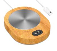 Scaldabagni Intelligente - Scaldabagno USB | Riscaldatore per caffè 55-65 ° C a temperatura costante, Riscaldatore per caffè a chicchi di legno, Isolante Elettrico Intelligente Per Tazza Di Legno
