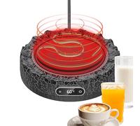 Scaldabagni per scrivania, scaldampe, scalda tazza elettrico a forma di da 60 W | Scaldabagno da scrivania, riscaldatore per bevande, sottobicchiere termostatico per casa, viaggi,