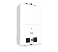 scaldabagno a gas ferroli pegaso eco murale a tiraggio naturale e camera aperta 14 l/min. - gpl