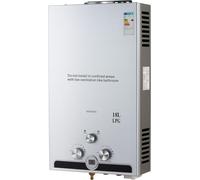 SCALDABAGNO A GAS GPL SCALDINO BOILER 12L SCALDA ACQUA CALDAIA DA ESTERNO 20kW