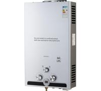 SCALDABAGNO A GAS GPL SCALDINO BOILER 12L SCALDA ACQUA CALDAIA DA ESTERNO 20kW