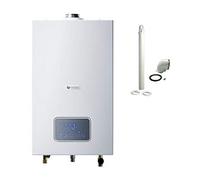 Hermann Saunier Duval Scaldabagno A Gas Opalia F12/1 F15/1 F17/1 Low Nox Metano o Gpl con Kit Coassiale METANO 17 L