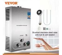 Scaldabagno a Gas Istantaneo GPL Propano Butano 6-18L Acqua Calda Caldaia