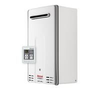 Scaldabagno A Gas Rinnai Infinity 28E Esterno Metano a Camera Aperta