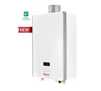 Scaldabagno a Gas Rinnai One 11 Litri Interno Metano Completo di Kit Scarico Fumi