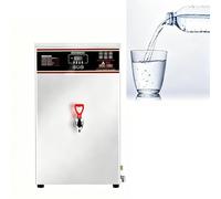 Scaldabagno a riscaldamento graduale - Riscaldamento 12-15min,serbatoio 35L | Riscaldamento completo in 12-15Min - Temperatura regolabile 40-100 °C, Dispenser di acqua calda, Filtro integrato in 304
