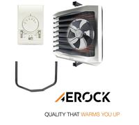 Scaldabagno ad aria AEROCK mini R3 AC 2-28kW - 2070 m³/h + console + comando