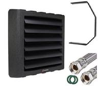 Scaldabagno ad aria Reventon HC50-3S 49,8kW + 2 tubi corazzati 3/4" 100cm +...