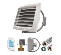 Scaldabagno ad aria VOLCANO mini 3-20kW motore EC + comando + valvola + tubi ...