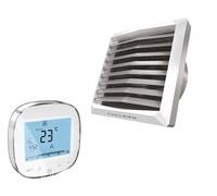 Scaldabagno ad aria VOLCANO VR3 EC versione 13-75kW con motore EC + pannello ...