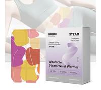 Scaldabagno caldo per vita e addome, cuscinetti riscaldanti mestruali, crampi mestruali e mal di schiena, portatili, indossabili, fino a 6 ore di sollievo, attivazione più rapida per calore in
