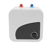 Scaldabagno da 8 l, con riscaldamento rapido, regolazione della temperatura per cucina, bagno, montaggio a parete, compatto, consente di risparmiare spazio, riduce il tempo di attesa 1500 W